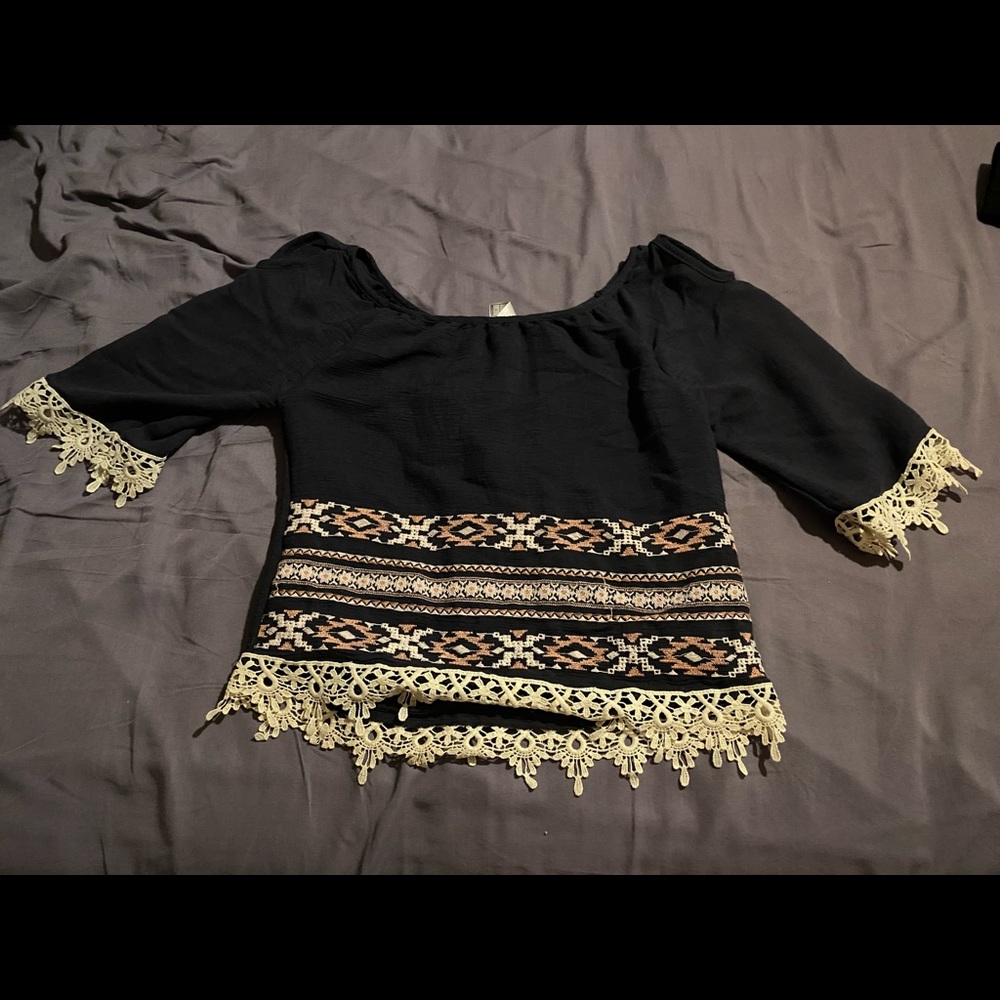 Slight crop top